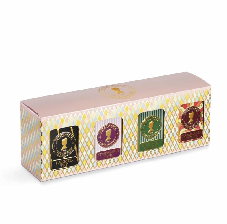 Giftbox with 4 tins of tea - Black Tea